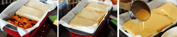 橙皮果香面包布丁的做法圖文步驟