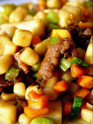 炒疙瘩的做法圖文步驟