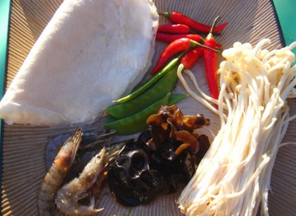 國慶黃金周瘦身小菜-金針木耳鮮蝦春卷的做法圖文步驟