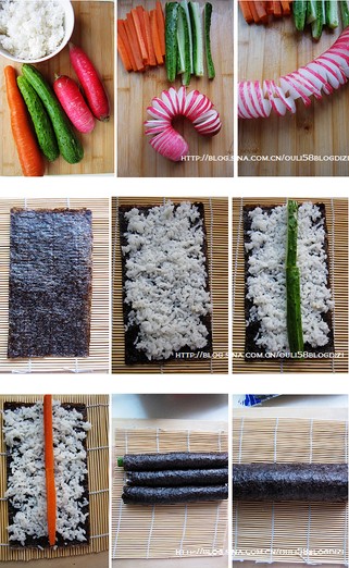 紫菜飯卷的做法圖文步驟