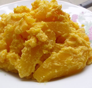 咸蛋黃炒南瓜的做法 咸蛋黃炒南瓜的做法