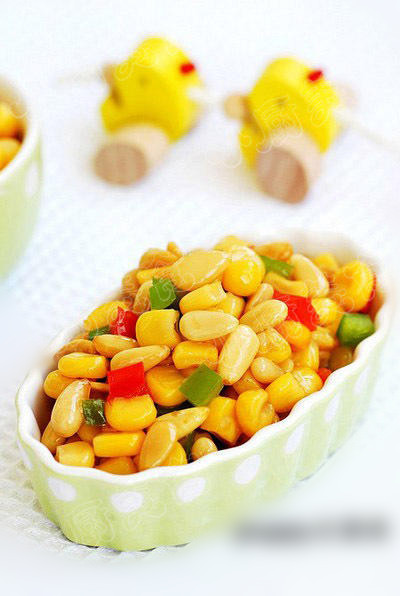 松仁玉米的做法 松仁玉米的做法