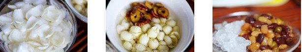 蓮子百合蜜豆糖水的做法圖文步驟
