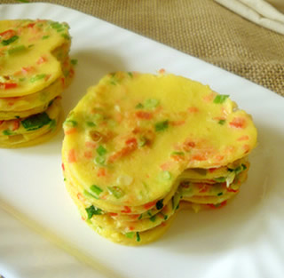 蔬菜雞蛋餅的做法 蔬菜雞蛋餅的做法