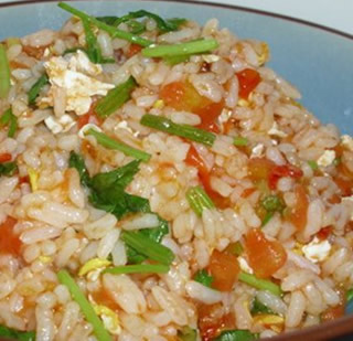 番茄蛋炒飯的做法 番茄蛋炒飯的做法