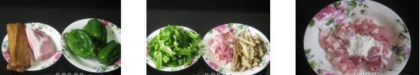 青椒豆絲小炒肉的做法圖文步驟