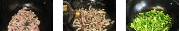 青椒豆絲小炒肉的做法圖文步驟