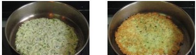 黃瓜絲大麥蛋餅的做法圖文步驟