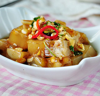 黃豆蹄花凍的做法 黃豆蹄花凍的做法