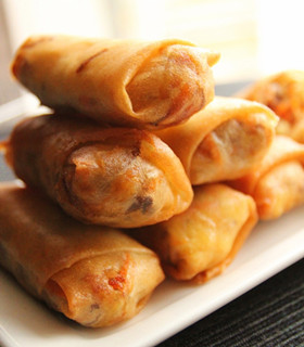 三鮮素春卷的做法 三鮮素春卷的做法