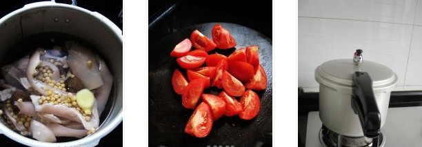 番茄黃豆豬皮湯的做法圖文步驟