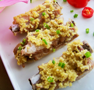 小米酒香蒸排骨的做法 小米酒香蒸排骨的做法