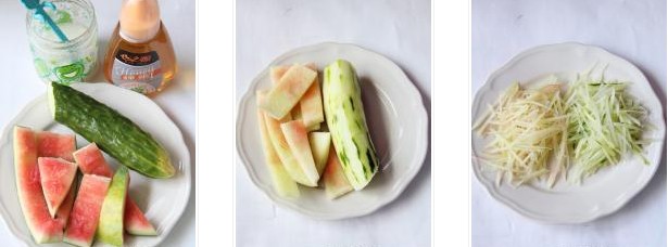 蜜嗆瓜皮絲的做法圖文步驟