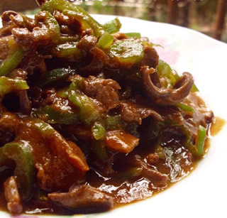 柿炒豬心的做法 柿炒豬心的做法