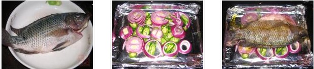 洋蔥烤羅非魚的做法圖文步驟