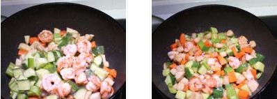 時(shí)蔬清炒蝦仁的做法圖文步驟