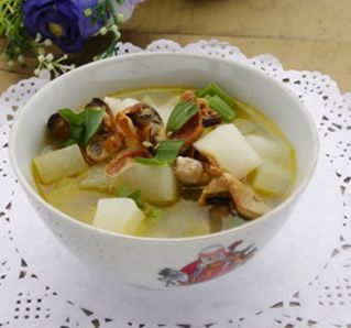淡菜蘿卜瘦肉湯的做法 淡菜蘿卜瘦肉湯的做法