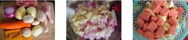 咖喱雞肉蘑菇意面的做法圖文步驟