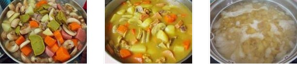 咖喱雞肉蘑菇意面的做法圖文步驟