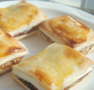 豆沙酥塊的做法 豆沙酥塊的做法