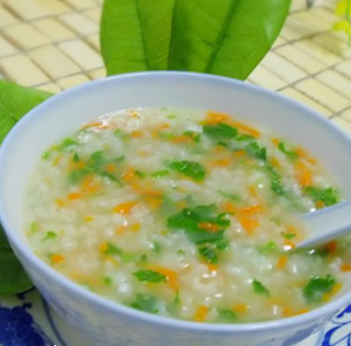 莧菜胡蘿卜粥的做法 莧菜胡蘿卜粥的做法
