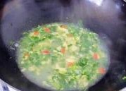 枸杞芥菜蛋花湯的做法圖文步驟
