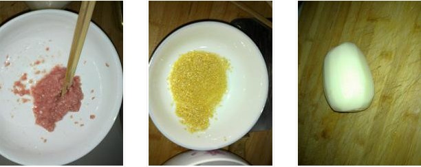 清蒸小米蓮藕丸的做法圖文步驟
