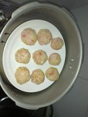 清蒸小米蓮藕丸的做法圖文步驟