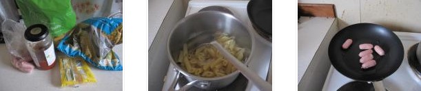 芝士腸仔意面的做法圖文步驟