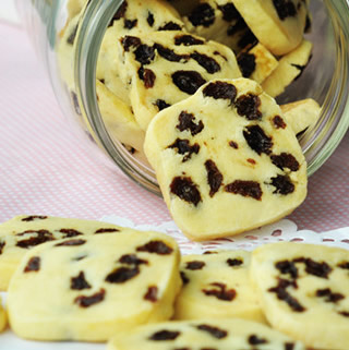 黃油提子餅干的做法 黃油提子餅干的做法