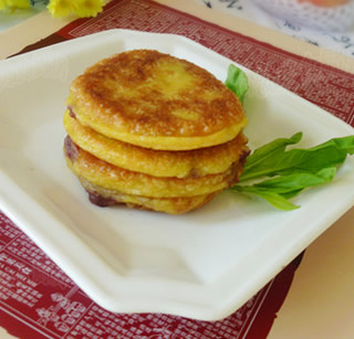 紅豆黃米粘餅的做法 紅豆黃米粘餅的做法