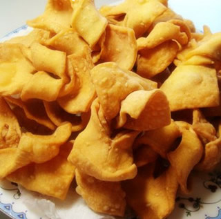 蛋香脆麻葉的做法 蛋香脆麻葉的做法