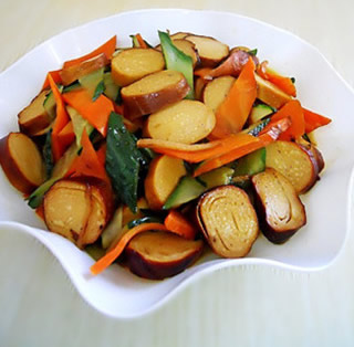 清炒豆腐錢的做法 清炒豆腐錢的做法