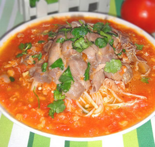 茄汁金針肥牛的做法 茄汁金針肥牛的做法