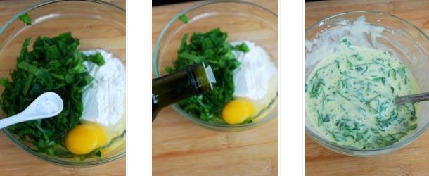 木耳菜煎餅的做法圖文步驟