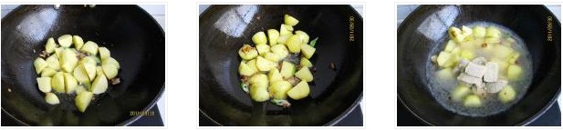 土豆燉凍豆腐的做法圖文步驟