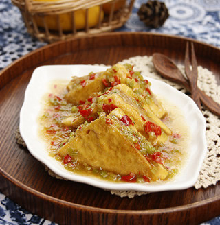 金字塔豆腐夾的做法 金字塔豆腐夾的做法