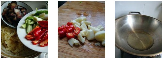 酸筍炒醬油肉的做法圖文步驟