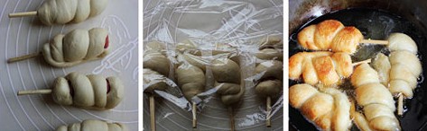 雞腿面包的做法圖文步驟