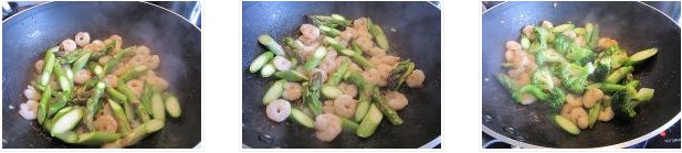 蝦仁炒蘆筍的做法圖文步驟