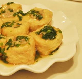 什錦肉釀豆泡的做法 什錦肉釀豆泡的做法