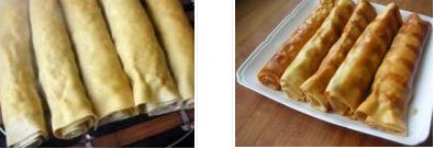 豆腐皮熏肉卷的做法圖文步驟