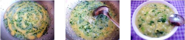 寶寶輔食菜譜:雞蛋菠菜粥的做法圖文步驟