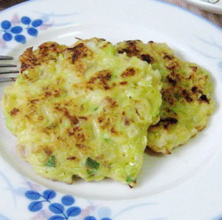 白菜咸肉末蛋餅的做法 白菜咸肉末蛋餅的做法