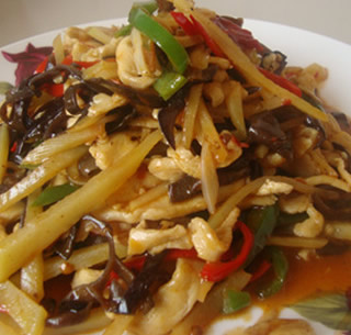 魚香雞絲的做法 魚香雞絲的做法