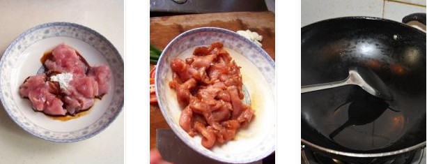 涼薯炒嫩肉片的做法圖文步驟