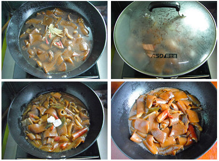 紅燒肉皮的做法圖文步驟