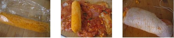 招財進(jìn)寶—金錢雞肉卷雞的做法圖文步驟