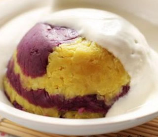 酸奶雙色薯泥的做法 酸奶雙色薯泥的做法