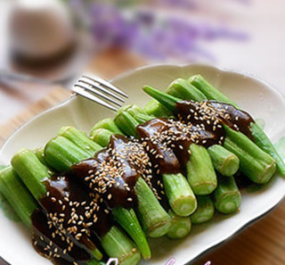 涼拌秋葵的做法 涼拌秋葵的做法